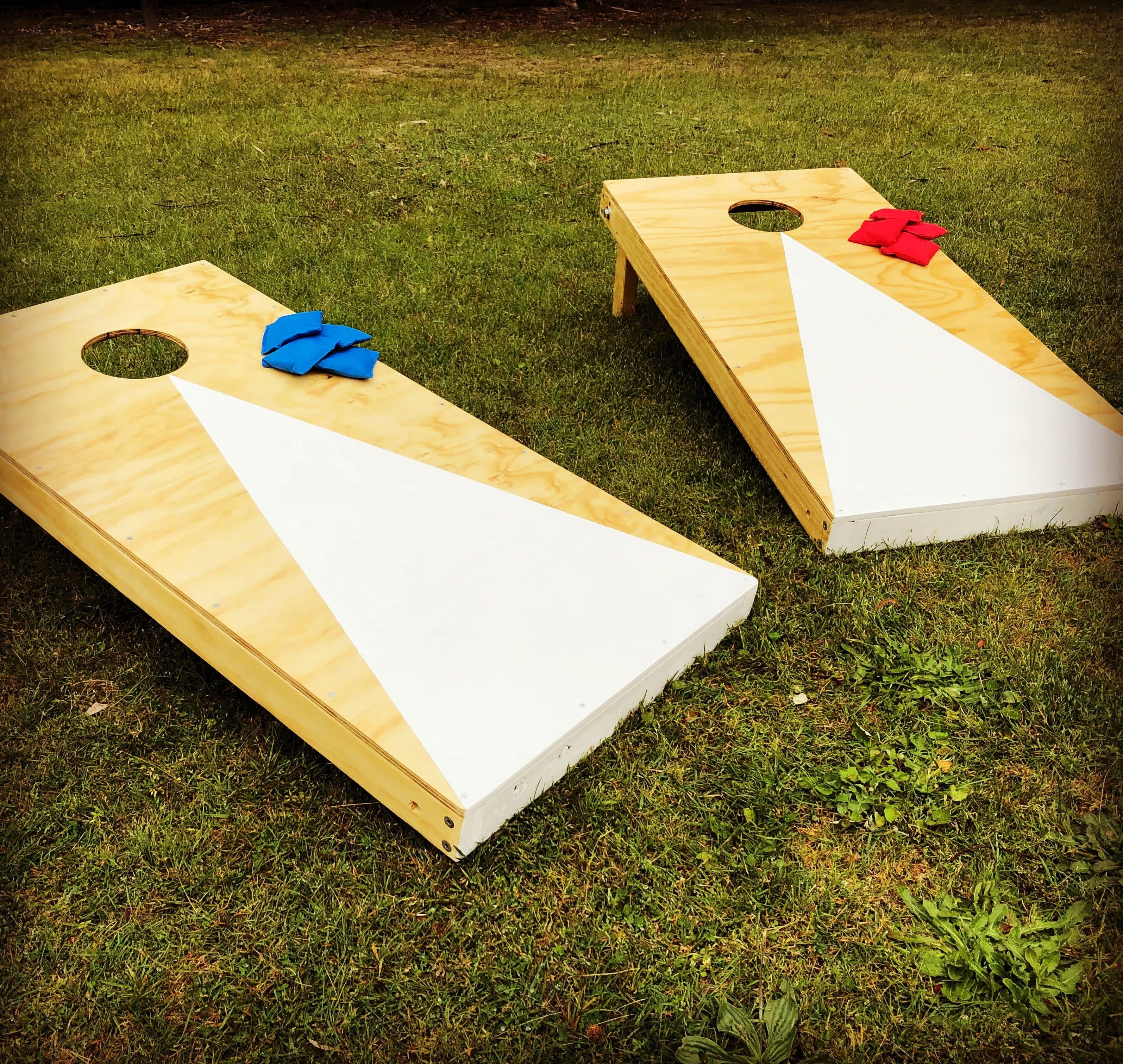 Party Hire Co Ballarat Corn Hole Bean Bag Toss Wedding Games