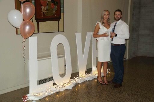 Party Hire Co Ballarat LOVE Photo Engagement Ballarat Venue Hire Wedding