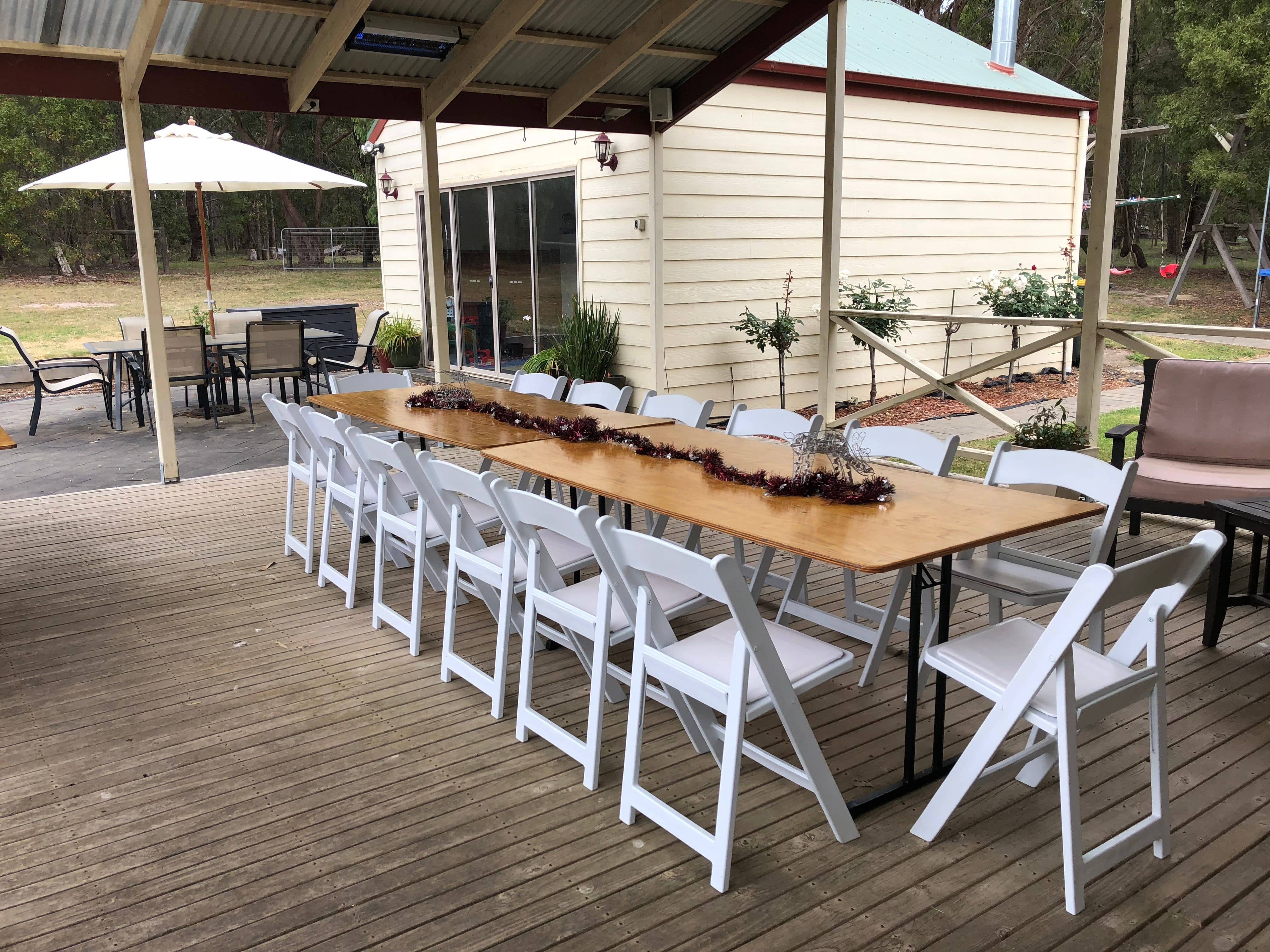 Party Hire Co Ballarat Event Hire Table Chair Hire