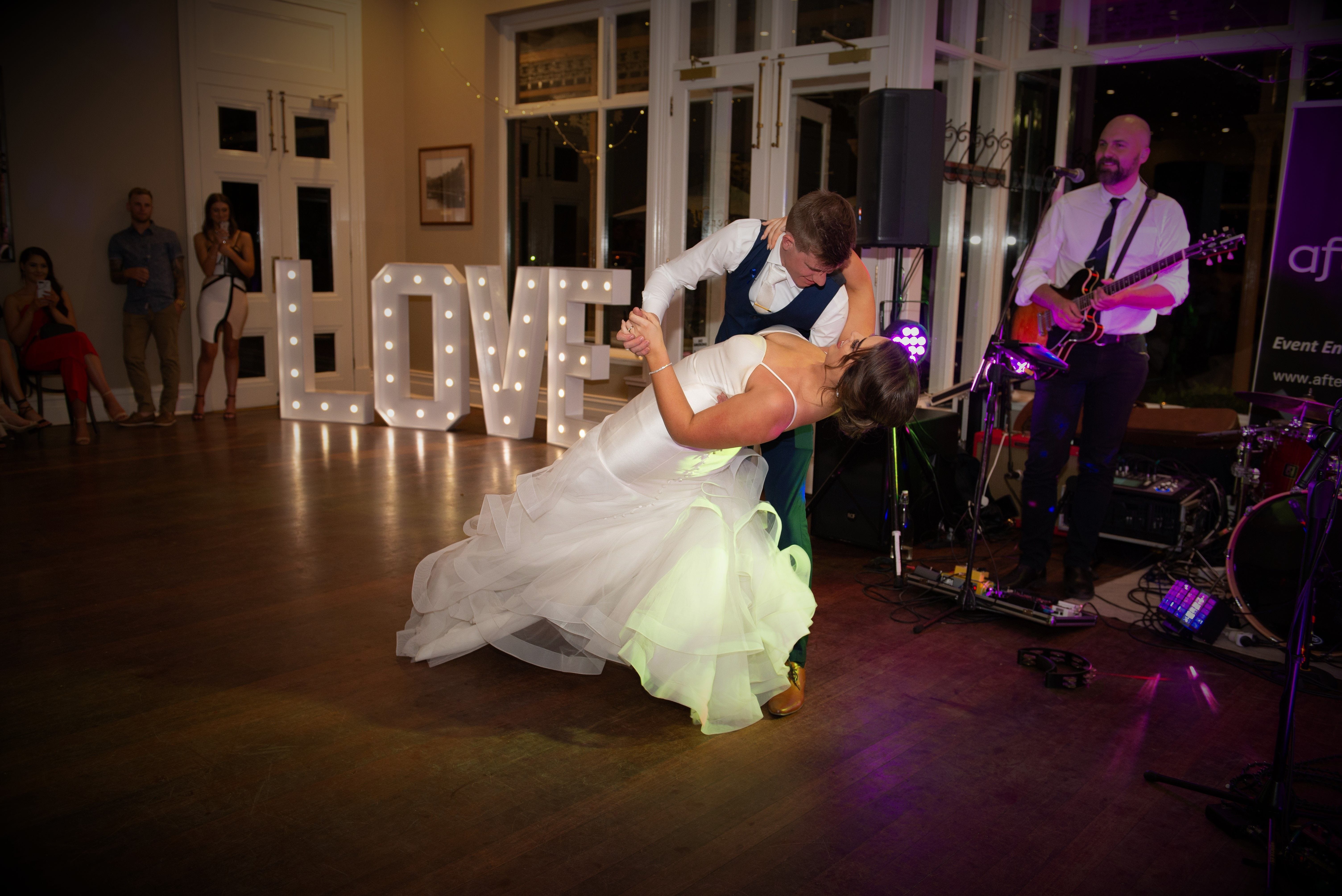 Party Hire Co LOVE Letter Hire Ballarat Pipers by the Lake Wedding Engagement Lake Wendouree